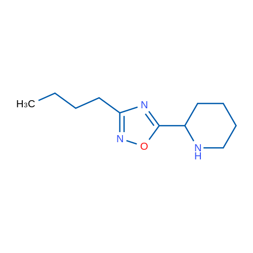 3-Butyl-5-(piperidin-2-yl)-1,2,4-oxadiazole 1g
