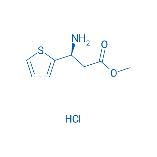 Methyl (S)-3-amino-3-(thiophen-2-yl)propanoate hydrochloride 100mg