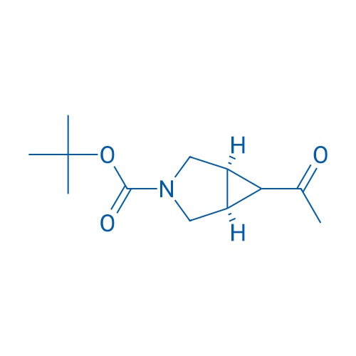 cis-tert-Butyl 6-acetyl-3-azabicyclo[3.1.0]hexane-3-carboxylate 250mg