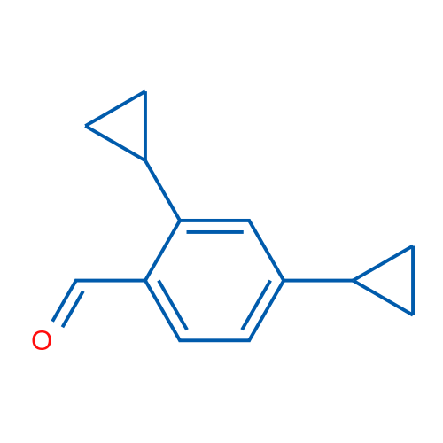 2,4-Dicyclopropylbenzaldehyde 1g
