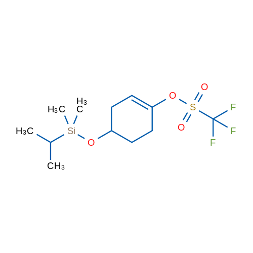 4-((Isopropyldimethylsilyl)oxy)cyclohex-1-en-1-yl trifluoromethanesulfonate 1g