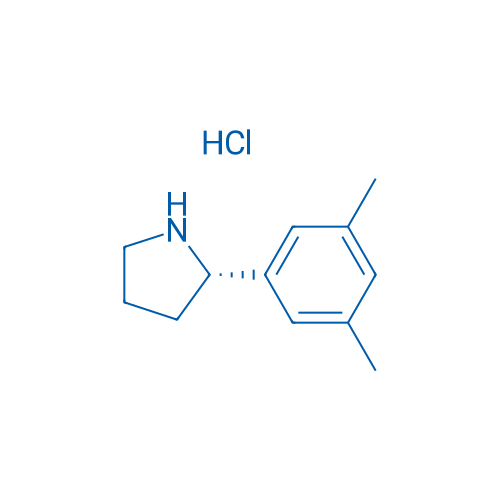 (S)-2-(3,5-Dimethylphenyl)pyrrolidine hydrochloride 1g