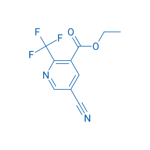 Ethyl 5-cyano-2-(trifluoromethyl)nicotinate 1g