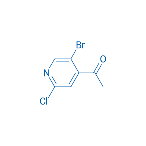 1-(5-Bromo-2-chloropyridin-4-yl)ethanone 250mg