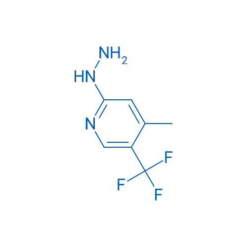 2-Hydrazineyl-4-methyl-5-(trifluoromethyl)pyridine 250mg