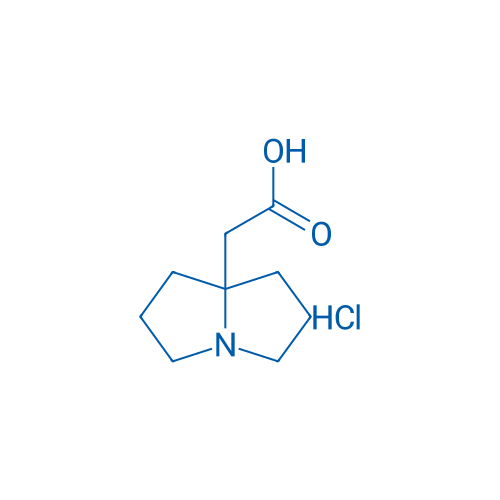 Tetrahydro-1H-pyrrolizine-7a(5H)-acetic acid hydrochloride 1g