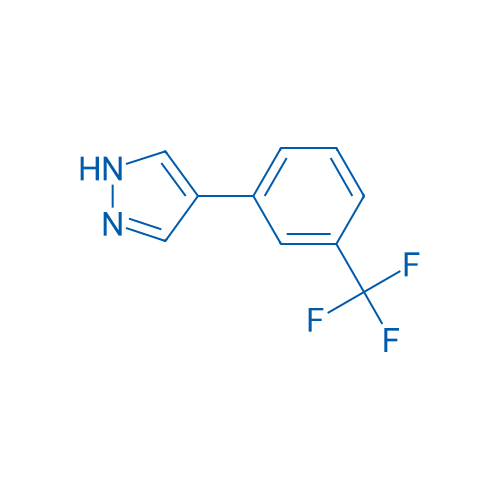 4-(3-(Trifluoromethyl)phenyl)-1H-pyrazole 1g
