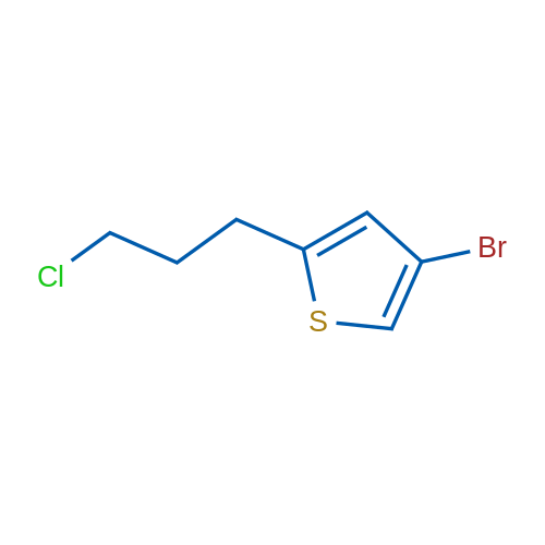 4-Bromo-2-(3-chloropropyl)thiophene 1g