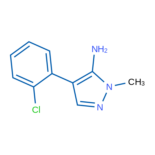4-(2-Chlorophenyl)-1-methyl-1h-pyrazol-5-amine 1g