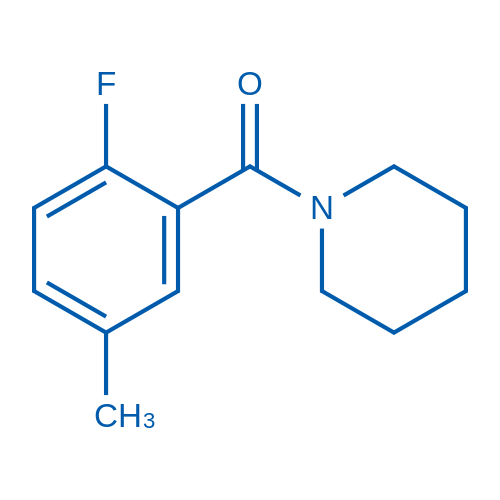 (2-Fluoro-5-methylphenyl)(piperidin-1-yl)methanone 1g