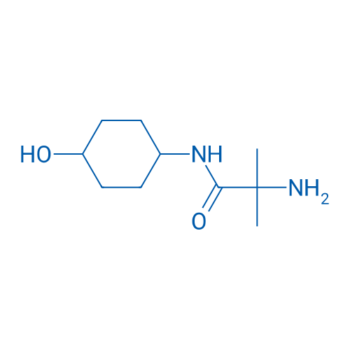 2-Amino-N-(4-hydroxycyclohexyl)-2-methylpropanamide 250mg