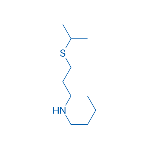 2-[2-(Propan-2-ylsulfanyl)ethyl]piperidine 100mg