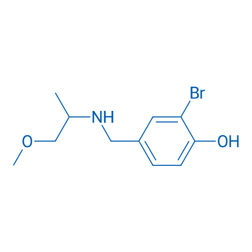 2-Bromo-4-{[(1-methoxypropan-2-yl)amino]methyl}phenol 1g