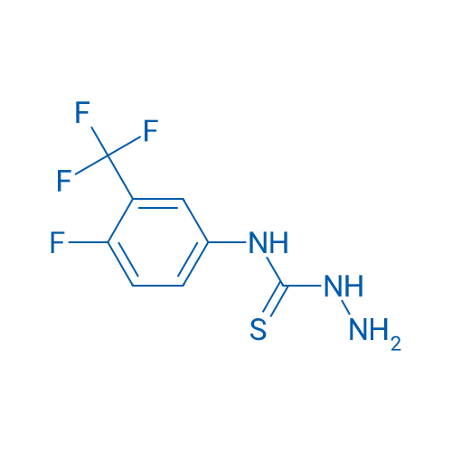 N-(4-Fluoro-3-(trifluoromethyl)phenyl)hydrazinecarbothioamide 1g