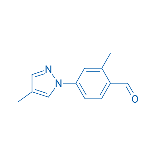 2-Methyl-4-(4-methyl-1H-pyrazol-1-yl)benzaldehyde 5g