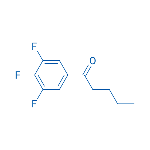 1-(3,4,5-Trifluorophenyl)pentan-1-one 250mg