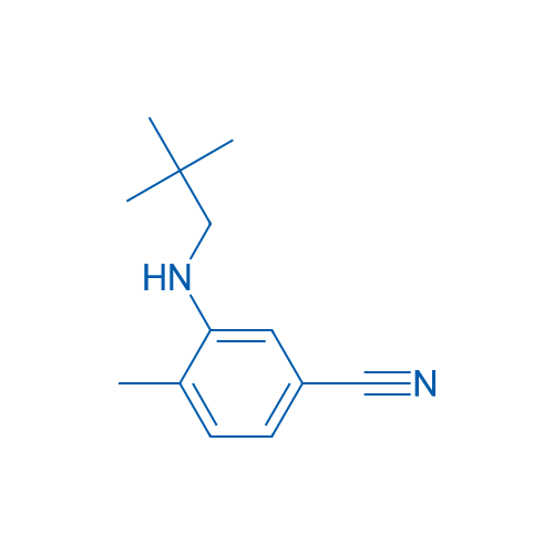 3-[(2,2-Dimethylpropyl)amino]-4-methylbenzonitrile 5g