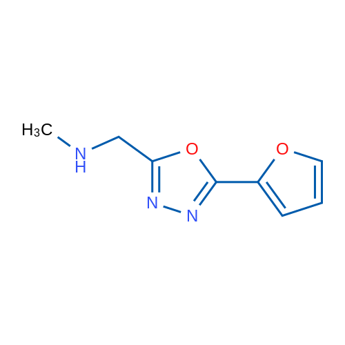 {[5-(furan-2-yl)-1,3,4-oxadiazol-2-yl]methyl}(methyl)amine 1g