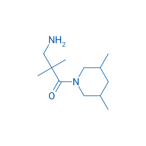 3-Amino-1-(3,5-dimethylpiperidin-1-yl)-2,2-dimethylpropan-1-one 1g