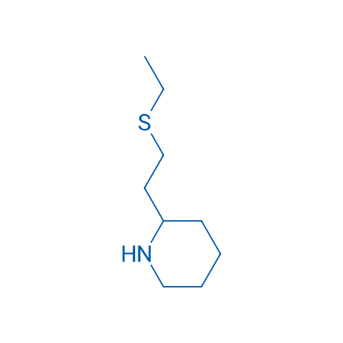 2-(2-(Ethylthio)ethyl)piperidine 5g