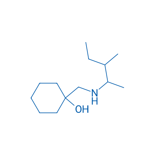 1-(((3-Methylpentan-2-yl)amino)methyl)cyclohexan-1-ol 250mg