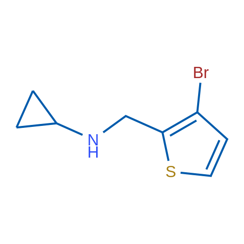 N-[(3-Bromothiophen-2-yl)methyl]cyclopropanamine 1g