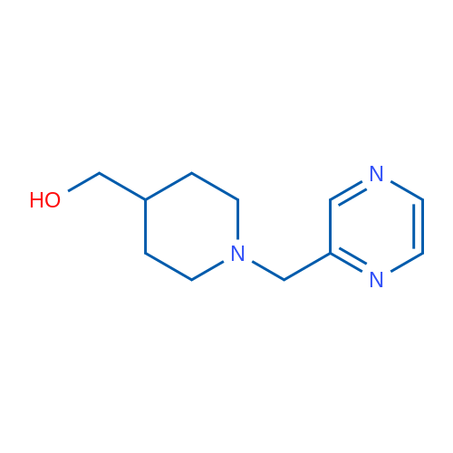 (1-(Pyrazin-2-ylmethyl)piperidin-4-yl)methanol 1g