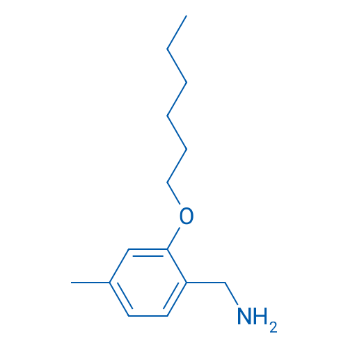 [2-(Hexyloxy)-4-methylphenyl]methanamine 50mg