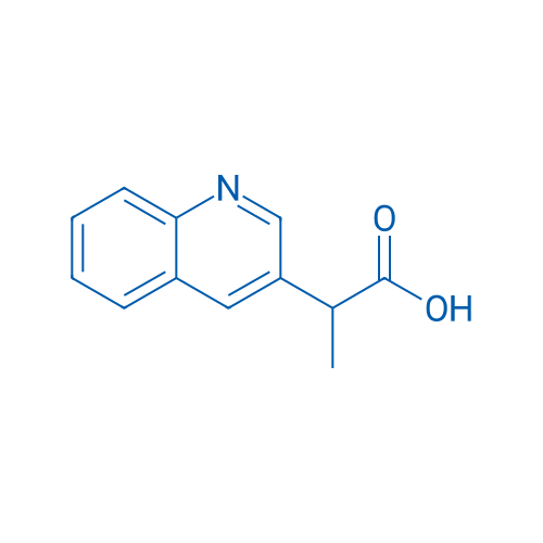 2-(quinolin-3-yl)propanoic acid 250mg
