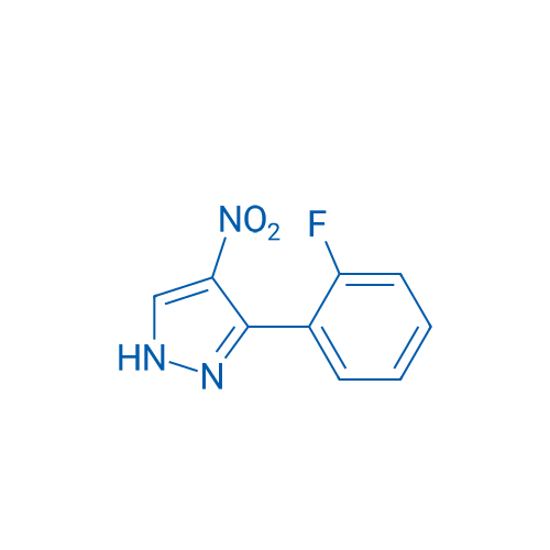 3-(2-Fluorophenyl)-4-nitro-1H-pyrazole 1g