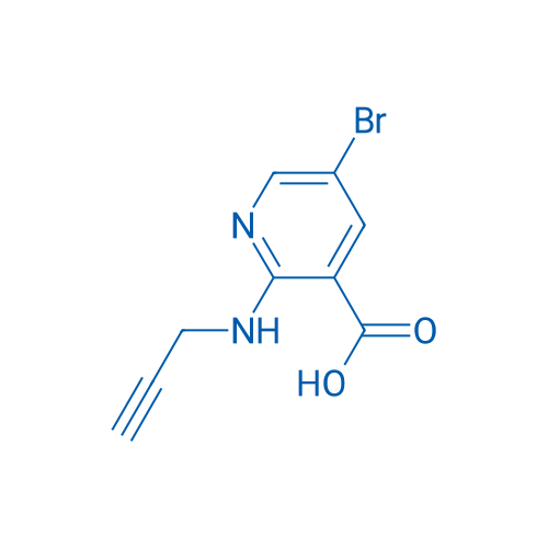 5-Bromo-2-[(prop-2-yn-1-yl)amino]pyridine-3-carboxylic acid 1g