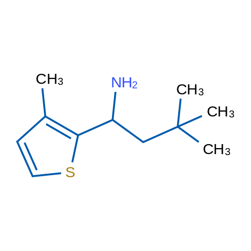 3,3-Dimethyl-1-(3-methyl(2-thienyl))butylamine 1g