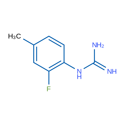 1-(2-FLuoro-4-methylphenyl)guanidine 1g