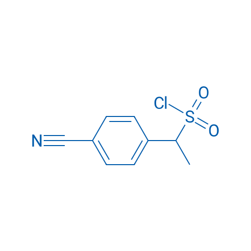 1-(4-Cyanophenyl)ethane-1-sulfonyl chloride 1g