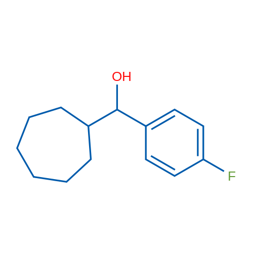 Cycloheptyl(4-fluorophenyl)methanol 1g