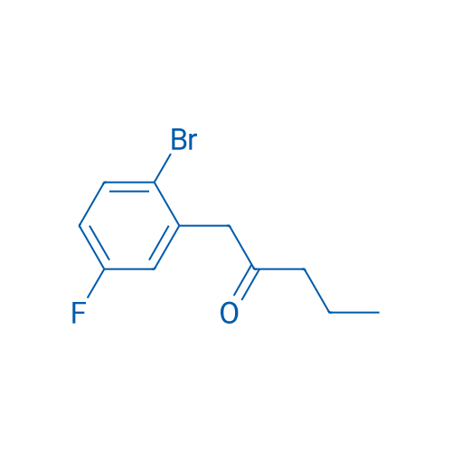 1-(2-Bromo-5-fluorophenyl)pentan-2-one 1g