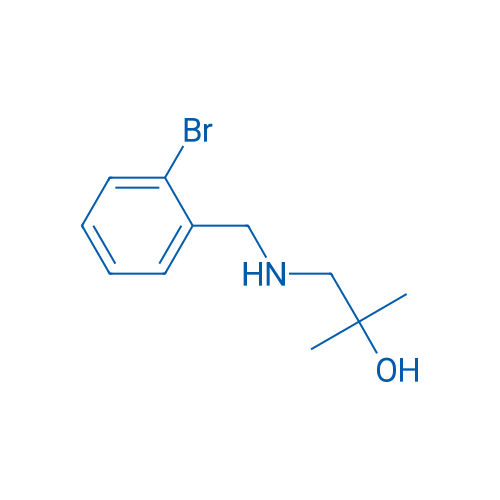 1-{[(2-bromophenyl)methyl]amino}-2-methylpropan-2-ol 250mg