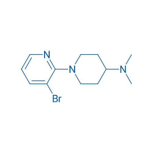 1-(3-Bromopyridin-2-yl)-N,N-dimethylpiperidin-4-amine 1g