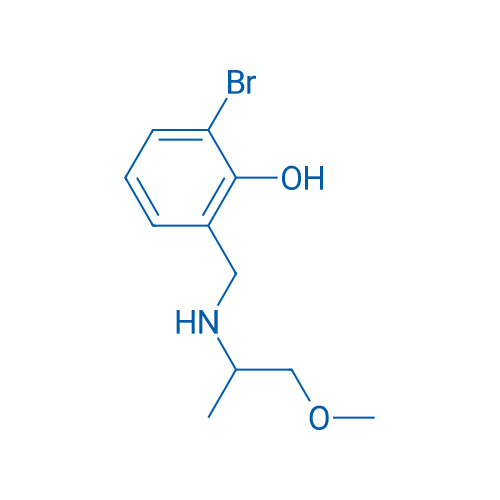 2-Bromo-6-{[(1-methoxypropan-2-yl)amino]methyl}phenol 1g