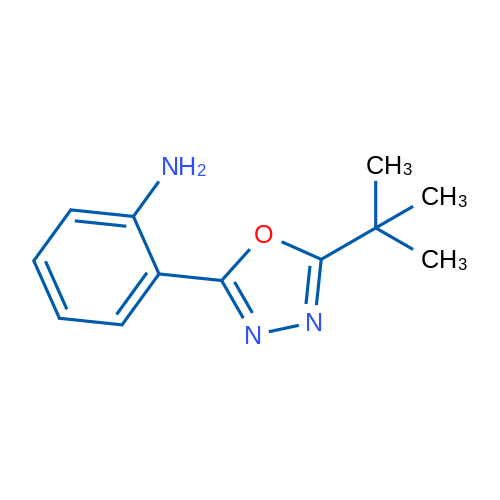 2-(5-(tert-Butyl)-1,3,4-oxadiazol-2-yl)aniline 1g