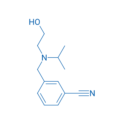 3-(((2-Hydroxyethyl)(isopropyl)amino)methyl)benzonitrile 1g