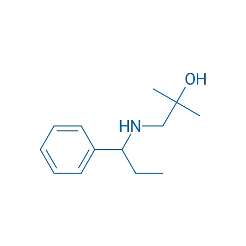 2-Methyl-1-[(1-phenylpropyl)amino]propan-2-ol 1g