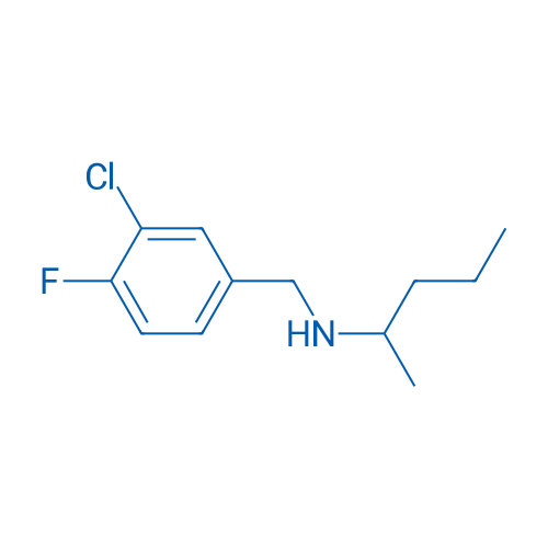 [(3-Chloro-4-fluorophenyl)methyl](pentan-2-yl)amine 5g