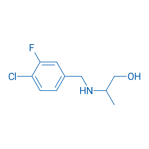 2-{[(4-chloro-3-fluorophenyl)methyl]amino}propan-1-ol 1g