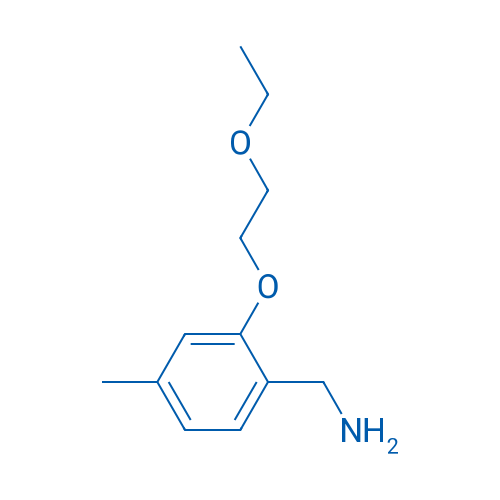 [2-(2-Ethoxyethoxy)-4-methylphenyl]methanamine 100mg