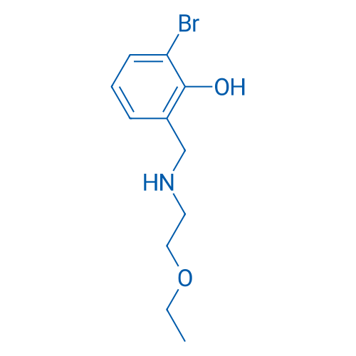 2-Bromo-6-{[(2-ethoxyethyl)amino]methyl}phenol 1g