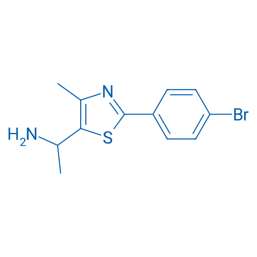 1-[2-(4-Bromophenyl)-4-methyl-1,3-thiazol-5-yl]ethan-1-amine 1g