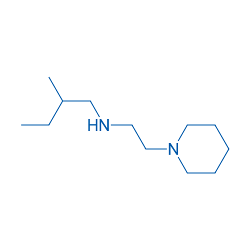 (2-Methylbutyl)[2-(piperidin-1-yl)ethyl]amine 5g