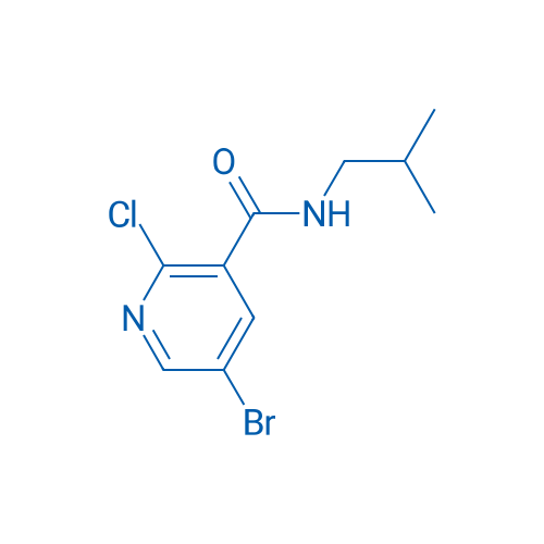 5-Bromo-2-chloro-n-(2-methylpropyl)pyridine-3-carboxamide 250mg