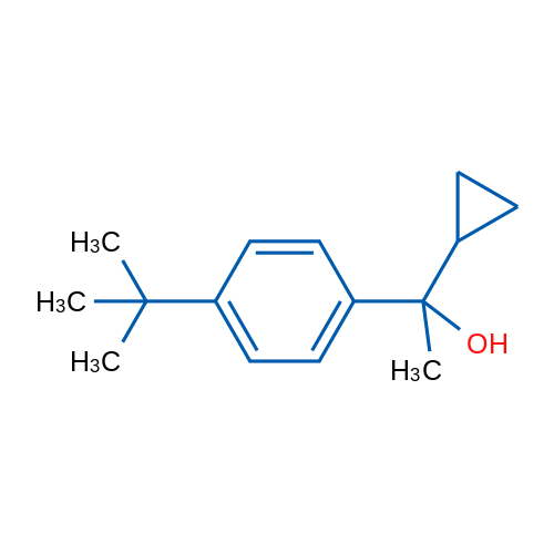1-(4-(tert-Butyl)phenyl)-1-cyclopropylethanol 1g